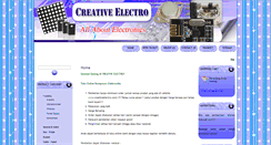 Desktop Screenshot of creativeelectro.com